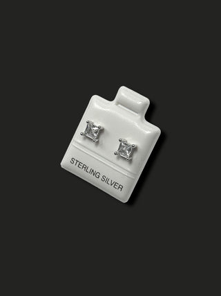 Broquel Cuadrado Plata .925