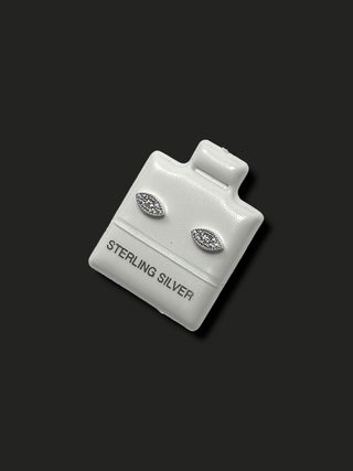 Broquel Ovalados Plata .925